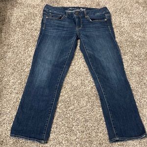 American Eagle dark denim skinny jeans (6)